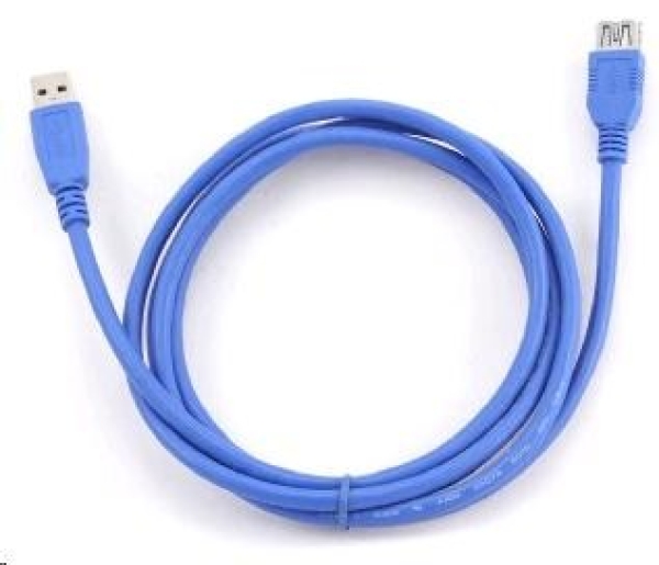 GEMBIRD Kabel USB 3.0 A-A prodlužovací 1,8m (modrý)