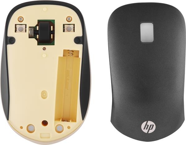 HP 410 Slim/Kancelářská/Optická/Bezdrátová Bluetooth/Černá-stříbrná