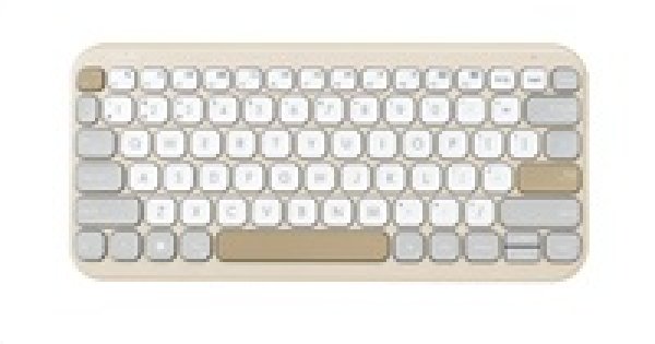 ASUS Marshmallow Keyboard KW100/Bezdrátová Bluetooth/CZ-SK layout/Béžová