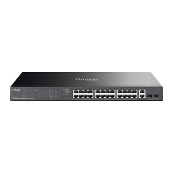 TP-Link OMADA switch ES228GP (26xGbE,2xSFP,24xPoE+,250W)