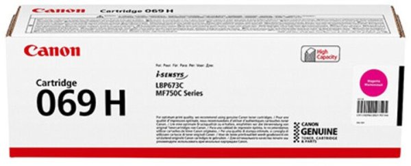 Toner CANON 069HM, 5096C002 purpurový (5 500 stran)