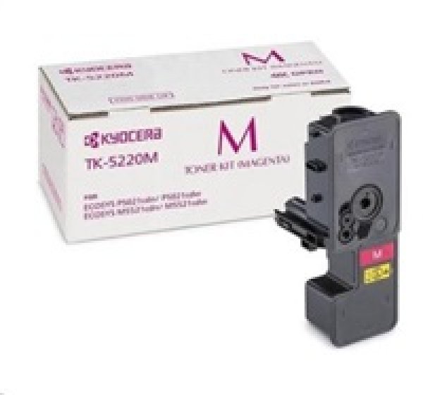 Toner KYOCERA TK-5220M, 1T02R9BNL1 purpurový (1 200 stran)
