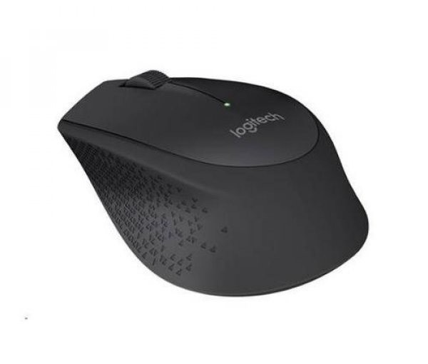 Logitech M280/Ergonomická/Optická/Bezdrátová USB/Černá