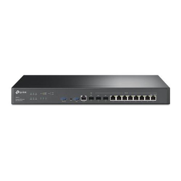 TP-Link ER8411 OMADA VPN router (2xSFP+(1xWAN,1xWAN/LAN),1xSFP WAN/LAN,8xGbELAN/WAN,1xConsole,2xUSB3.0)