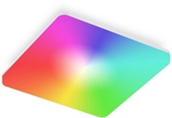 iGET HOME LS4 - Wi-Fi LED světlo 24W RGB, CCT, 33cm, stmívatelné, samostatné, IP54