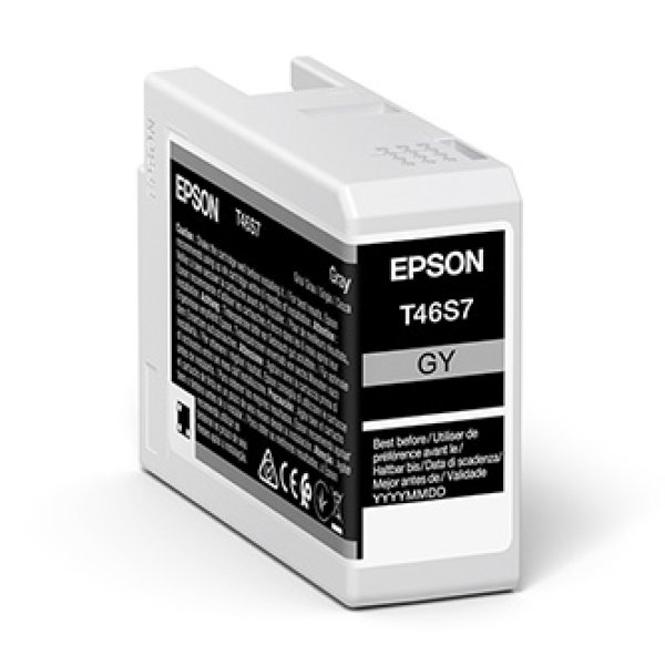 Náplň EPSON C13T46S700 šedá (25 ml)