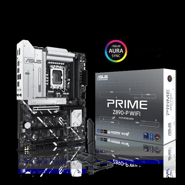 ASUS MB Sc LGA1851 PRIME Z890-P WIFI, Intel Z890, 4xDDR5, 1xDP, 1xHDMI, 1xThunderbolt, WI-FI, ATX