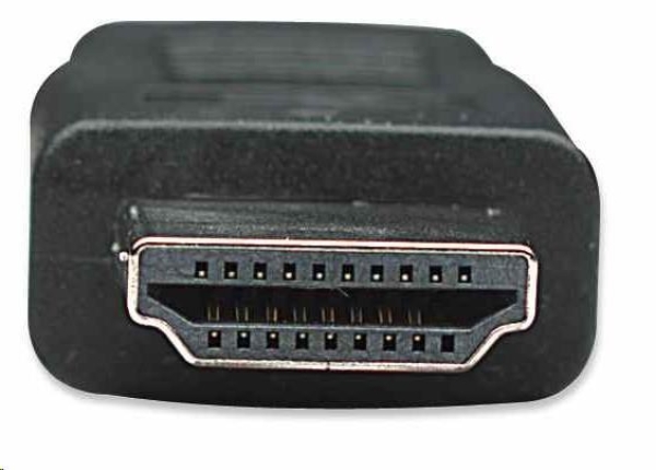 Manhattan kabel HDMI na DVI-D, Dual Link, 1m, černá