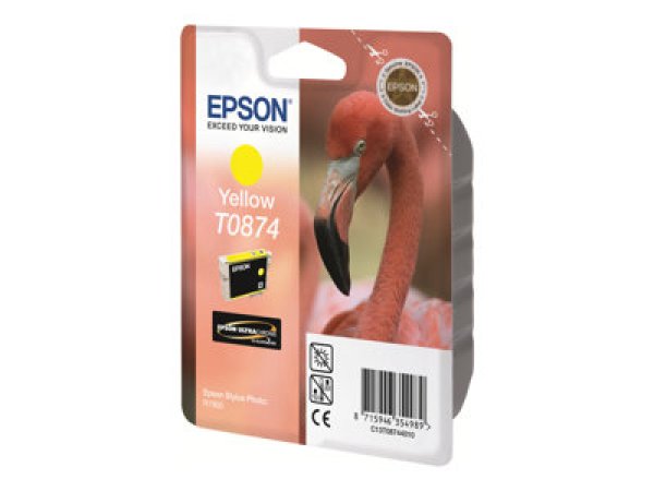 Náplň EPSON C13T08744010 žlutá (11,4 ml)