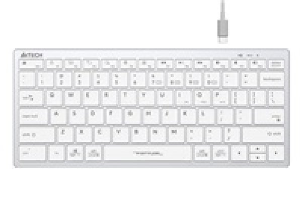 A4tech Klávesnice FBX51C, kancelářská klávesnice, membránová, bezdrátová, CZ/SK, Bílá?v=1750075202