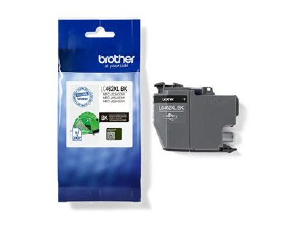 Náplň BROTHER LC-462XLBK černá (3 000 stran)