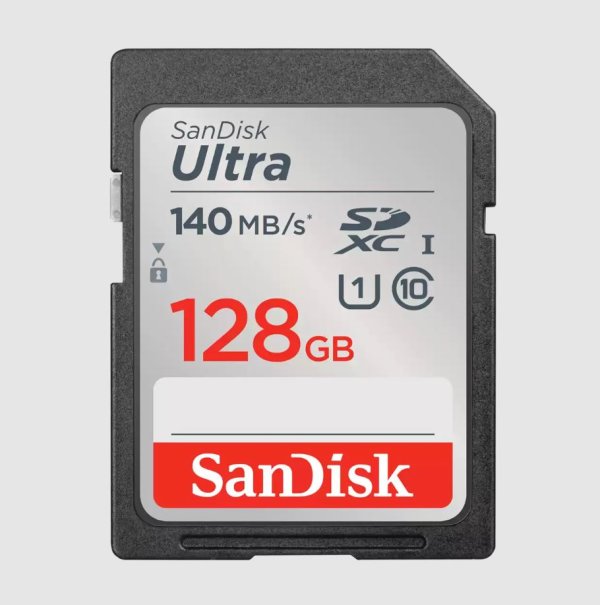 SanDisk Ultra/SDXC/128GB/140MBps/UHS-I U1 / Class 10/Černá?v=1746273602