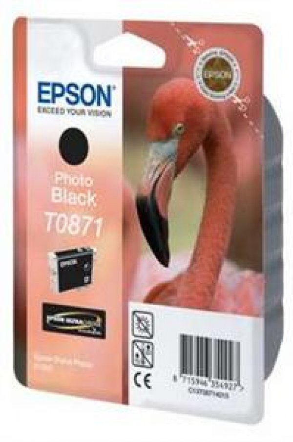 Náplň EPSON C13T08714010 foto černá (11,4 ml)