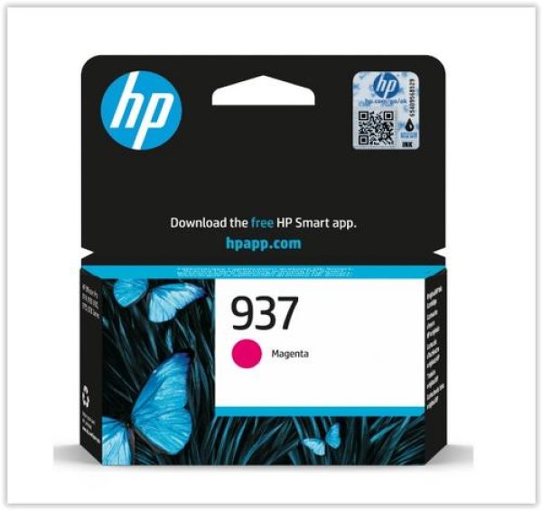 Náplň HP No.937, 4S6W3NE purpurová (800 stran)