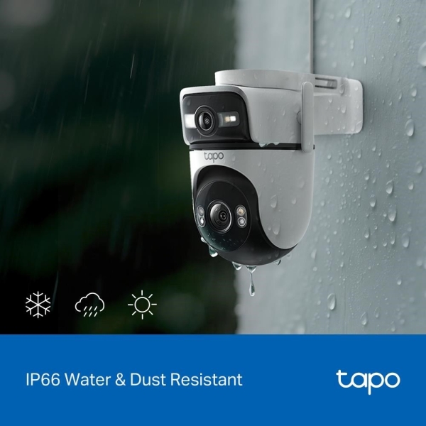 Tapo C545D Outdoor Dual Lens Pan/Tilt Security Cam