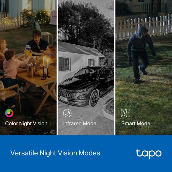 Tapo C545D Outdoor Dual Lens Pan/Tilt Security Cam