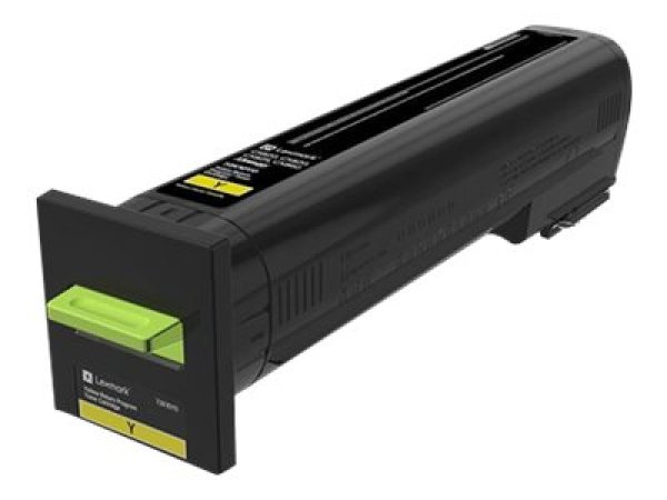 Toner Lexmark 72K20Y0 žlutý