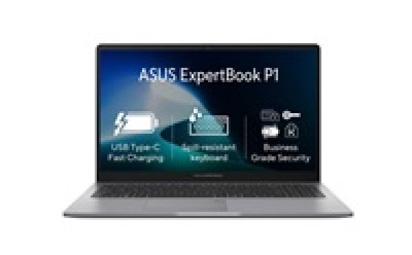 ASUS ExpertBook P1/P1503CVA-S71151X/i3-1315U/15,6''/FHD/8GB/256GB SSD/UHD/W11P/Gray/2R