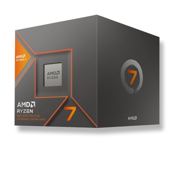 CPU AMD RYZEN 7 8700F, 8-core, až 5GHz, 24MB cache, 65W, socket AM5, BOX