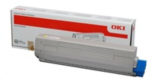 Toner OKI 44844613 žlutý (7 300 stran)