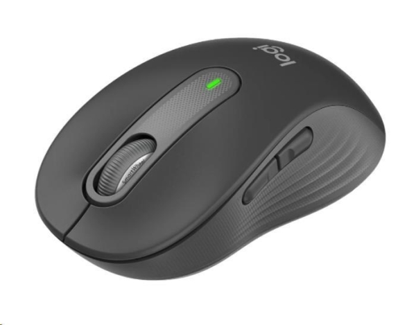 Logitech M650M/Kancelářská/Laserová/Bezdrátová USB + Bluetooth/Šedá