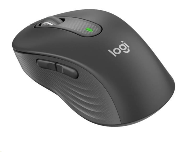 Logitech M650M/Kancelářská/Laserová/Bezdrátová USB + Bluetooth/Šedá