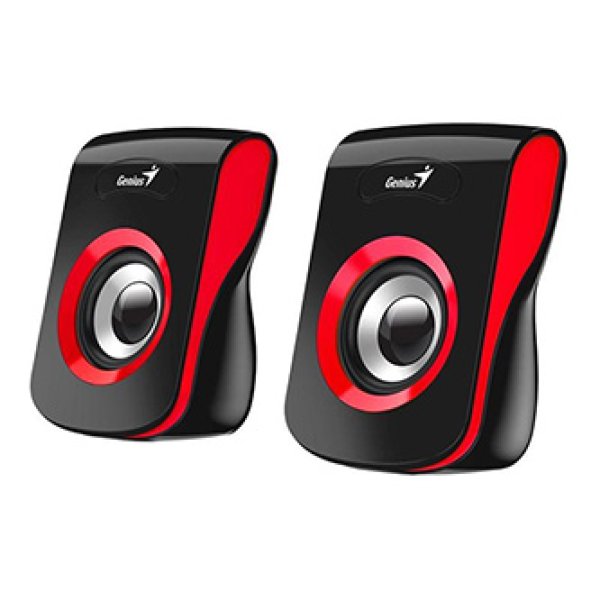 GENIUS repro SP-Q180 USB napájení, Red, 6W RMS červené