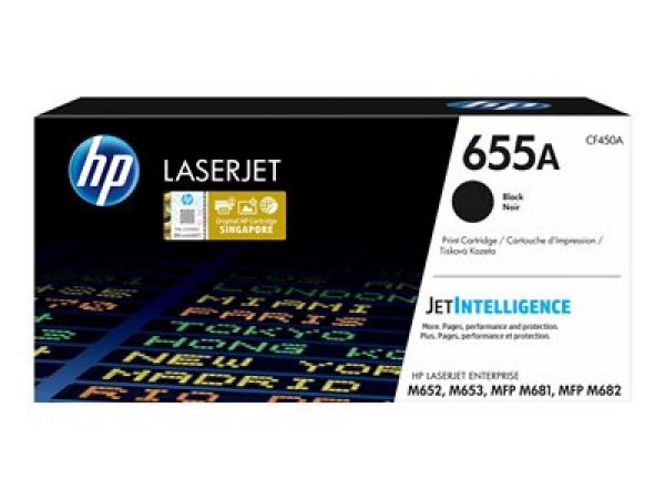 Toner CLJ CF450A, HP 655A černý (12 500 stran)