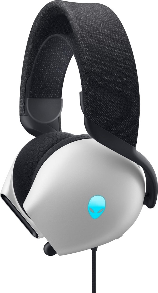 DELL Alienware Wired Gaming Headset - AW520H (Lunar Light)