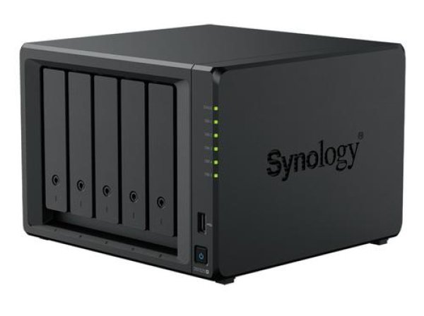 Synology DS1525+ DiskStation (4C/RyzenV1500B/2,2GHz/8GBRAM/5xSATA/2xM.2/2xUSB3.2/2x2,5GbE/1xPCIe/1xUSB-C)