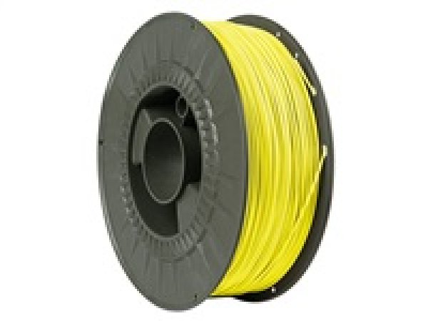 C-TECH Tisková struna (filament) ESSENTIAL LINE, PLA, žlutá, 1,75mm, 1kg