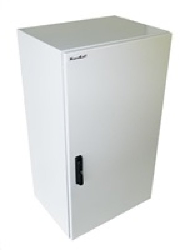 XtendLan 19" venkovní vodotěsný rozvaděč s krytím IP55, 22U, hloubka 600mm, 3-bodový zámek, šedý