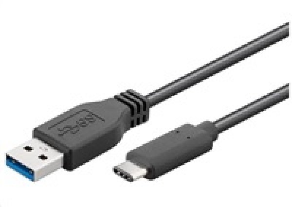 PremiumCord Kabel USB 3.1 konektor C/male - USB 3.0 A/male, černý, 2m?v=1754114405