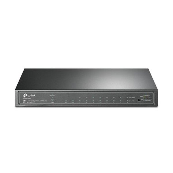 TP-Link OMADA JetStream switch TL-SG2210P (8xGbE, 2xSFP, 8x PoE+, 61W, fanless)