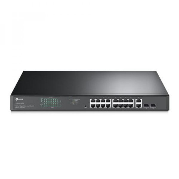 TP-Link CCTV Easy Smart switch TL-SG1218MPE (16xGbE, 2xGbE/2xSFP combo, 16xPoE+, 250W)