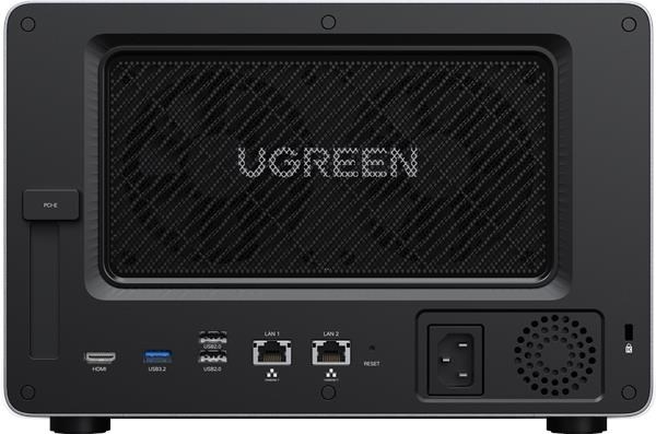 UGREEN NASync DXP6800 Pro (10C/i5-1235U/4,4GHz/8GBRAM/6xSATA/2xM.2/2x10GbE/1xPCIe/2xTB/2xUSB2.0/2xUSB3.2/HDMI/SD)