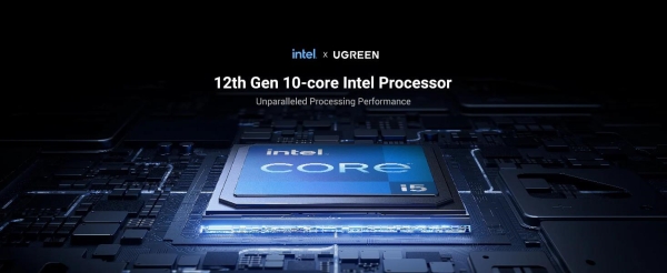 UGREEN NASync DXP6800 Pro (10C/i5-1235U/4,4GHz/8GBRAM/6xSATA/2xM.2/2x10GbE/1xPCIe/2xTB/2xUSB2.0/2xUSB3.2/HDMI/SD)