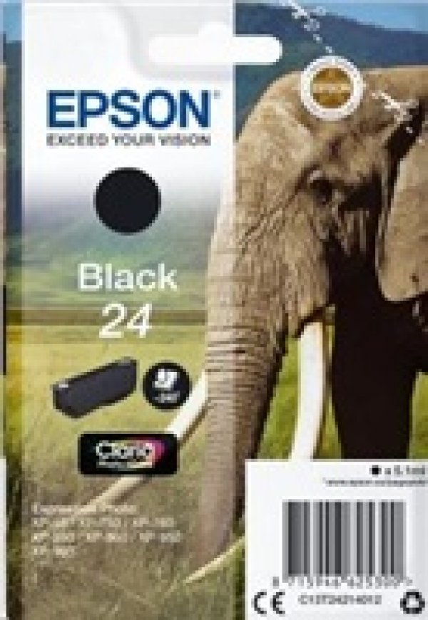 Náplň Epson 24, C13T24214012 černá