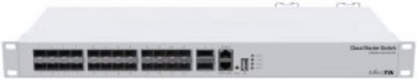 MikroTik Cloud Router Switch CRS326-24S+2Q+RM, 650MHz CPU, 64MB, 1x10/100, 24x10G, 2x40G, USB vč. L5