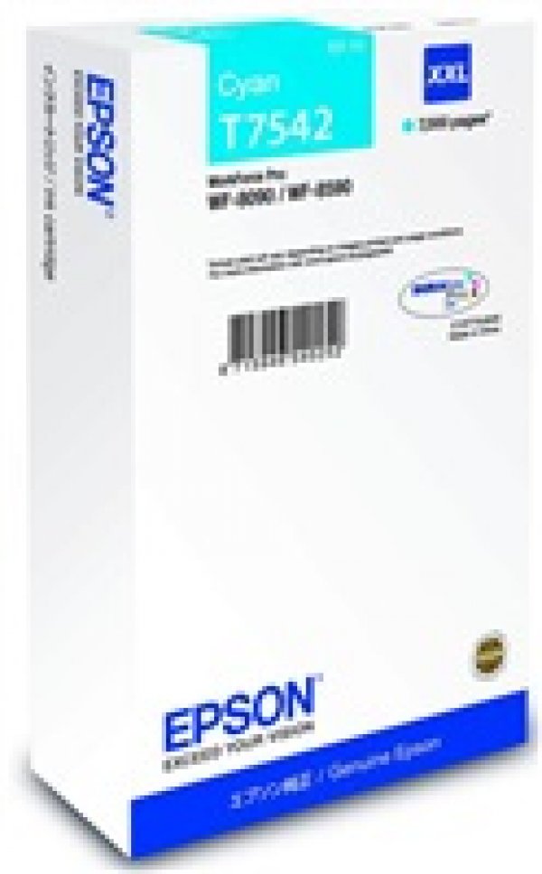 Náplň EPSON C13T754240 azurová (7 000 stran)