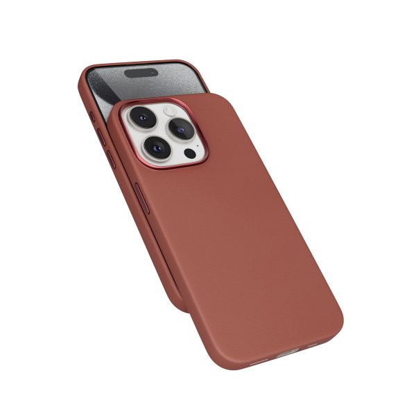 Epico Mag+ kožený kryt iPhone 15 Pro - hnědá?v=1750248006