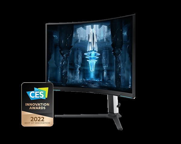 SAMSUNG MT LED LCD Gaming Monitor 32" Odyssey G8 Neo - Quantum Matrix Tech.(mini LED),4K,Prohnutý,1000R,4K,240Hz,Pivot