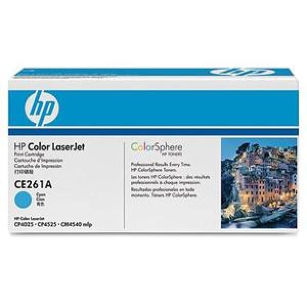 Toner HP CE261A azurový (11 000 stran)