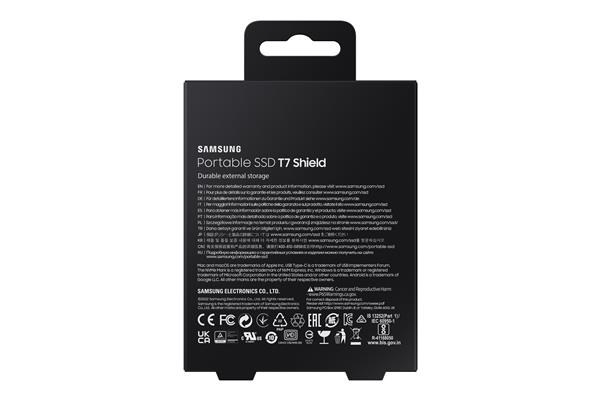 Samsung T7 Shield/2TB/SSD/Externí/2.5''/Modrá/3R