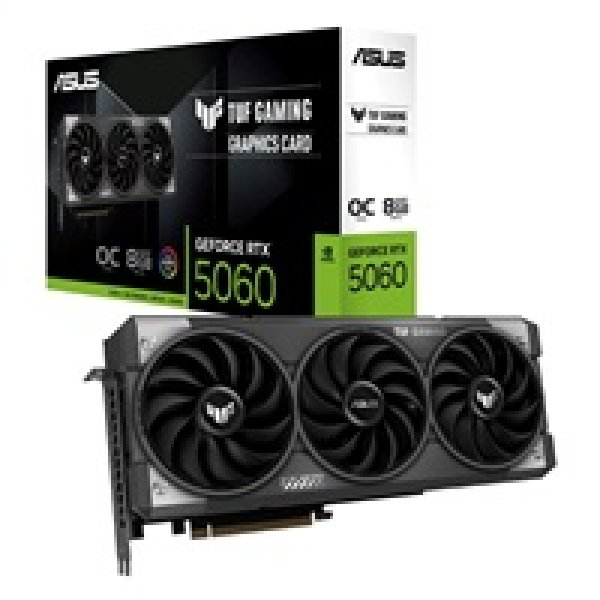 ASUS vga TUF-RTX5060-O8G-GAMING (GeForce RTX 5060 OC Edition 8GB GDDR7)