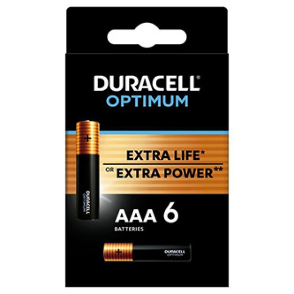 Duracell Optimum Jednorázová alkalická baterie AAA, 6-pack?v=1763851203