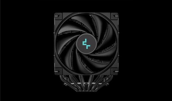 DEEPCOOL CPU Chladič AK620 ZERO DARK, 2x120mm, LGA1851, AM5, černá