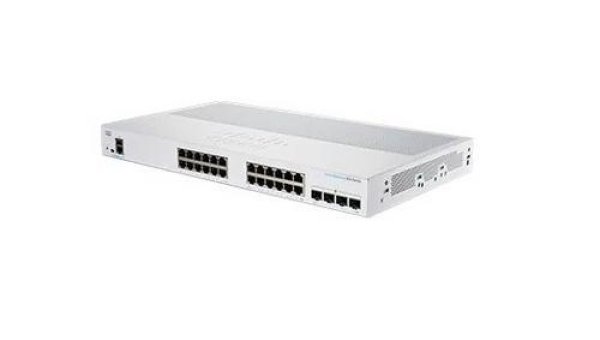 Cisco switch CBS250-24T-4G (24xGbE,4xSFP,fanless) - REFRESH