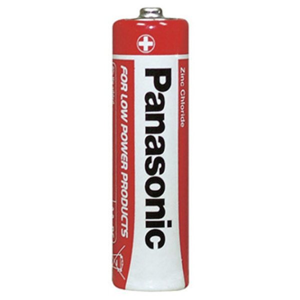 PANASONIC Zinkouhlíkové baterie Red Zinc R6RZ/4P AA 1,5V (shrink 4ks)