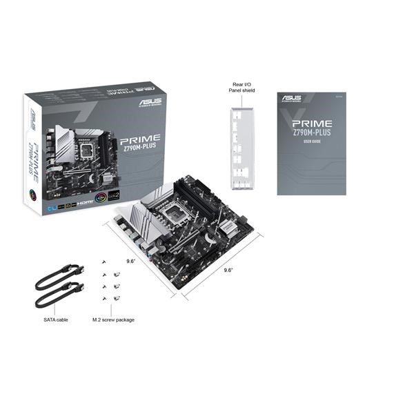 ASUS MB Sc LGA1700 PRIME Z790M-PLUS, Intel Z790, 4xDDR5, 1xDP, 1xHDMI, mATX